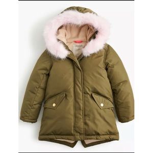 NWT J.crew Crewcut Fishtail Parker Girls size 4-5